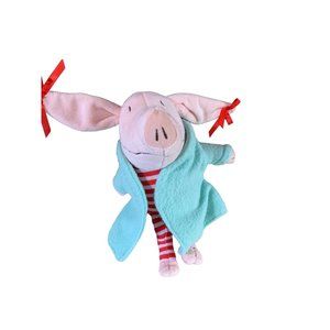 Olivia in Bathrobe Ready For Bed Plush Stuffed Animal Toy 2010 9.5 in Tall